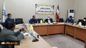 دیدار رئیس کمیسیون بهداشت مجلس شورای اسلامی با استادان و اعضای هیئت علمی دانشگاه فرهنگیان سیستان و بلوچستان