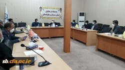 دیدار رئیس کمیسیون بهداشت مجلس شورای اسلامی با استادان و اعضای هیئت علمی دانشگاه فرهنگیان سیستان و بلوچستان 7