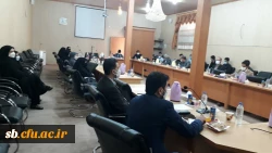 نشست هم اندیشی معاونت پژوهش وفناوری دانشگاه فرهنگیان با اساتید و اعضای هیئت علمی  دانشگاه فرهنگیان استان 7