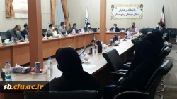 نشست هم اندیشی معاونت پژوهش وفناوری دانشگاه فرهنگیان با اساتید و اعضای هیئت علمی  دانشگاه فرهنگیان استان 8