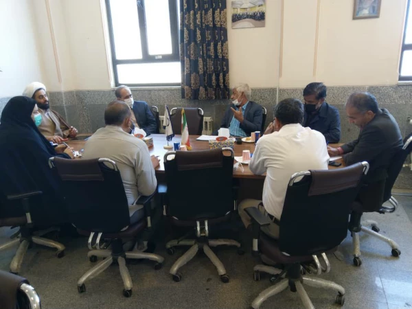 جلسه  مشورتی بنیاد فرهنگی مهدویت استان  با مسئولین دانشگاه فرهنگیان استان 2
