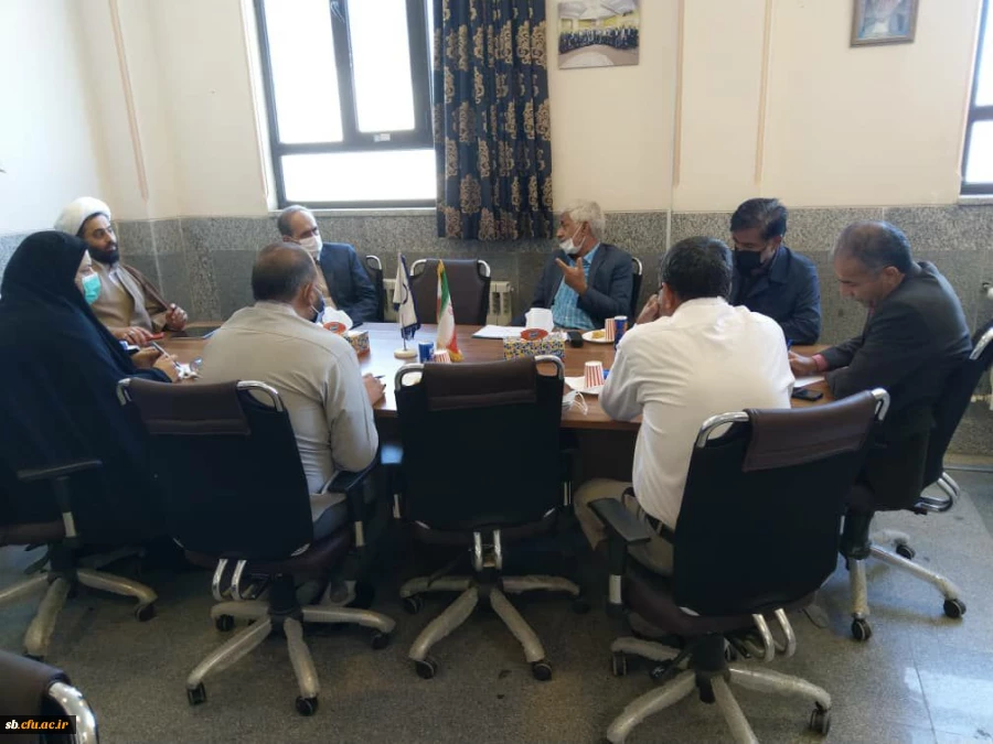 جلسه  مشورتی بنیاد فرهنگی مهدویت استان  با مسئولین دانشگاه فرهنگیان استان 2
