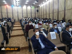 آیین افتتاحیه یادمان شهید گمنام و استقبال از دانشجویان جدیدالوروددانشگاه فرهنگیان سیستان وبلوچستان 5