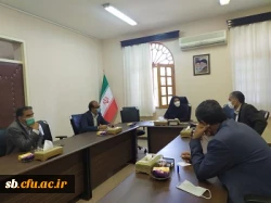 نشست هم اندیشی مدیر دانشگاه فرهنگیان استان با معاون استانداری سیستان وبلوچستان 3