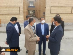 
بازدید دکتر مالکی نماینده مردم زاهدان در مجلس شورای اسلامی از دانشگاه فرهنگیان سیستان وبلوچستان
 2