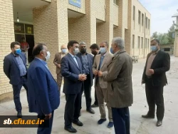 
بازدید دکتر مالکی نماینده مردم زاهدان در مجلس شورای اسلامی از دانشگاه فرهنگیان سیستان وبلوچستان
 5