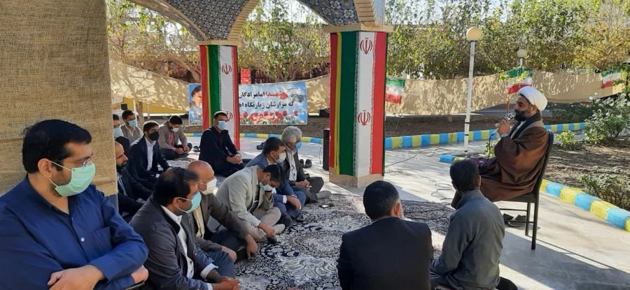 در جوار مزار شهید گمنام پردیش شهید مطهری 3