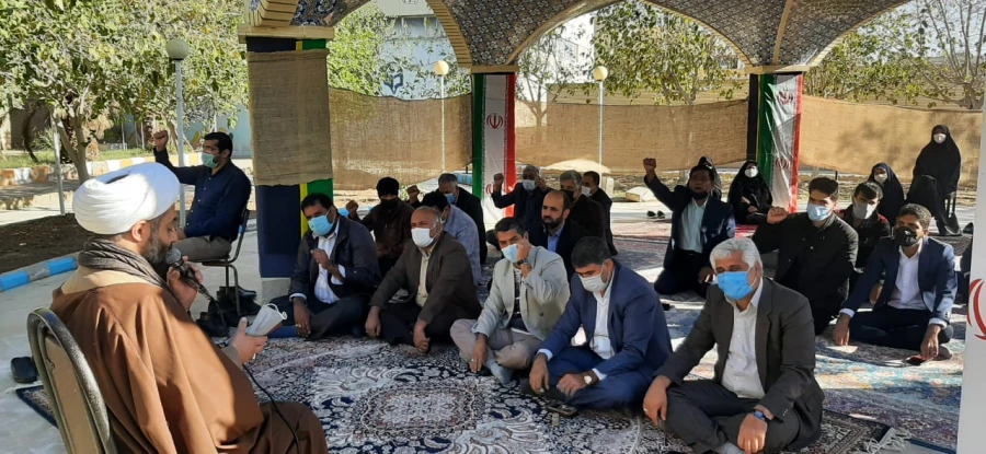 در جوار مزار شهید گمنام پردیش شهید مطهری 4