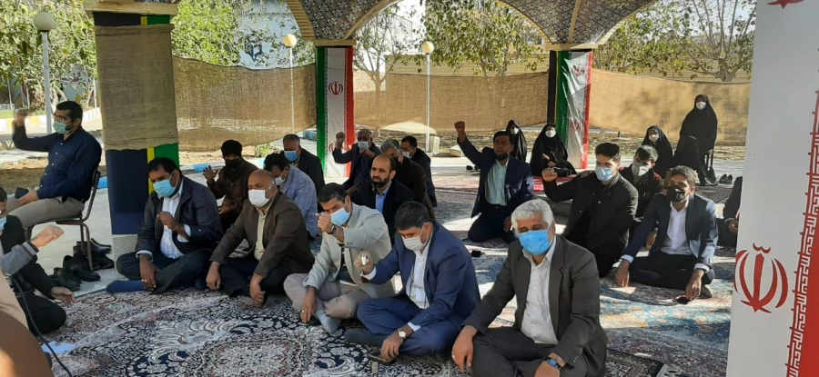 در جوار مزار شهید گمنام پردیش شهید مطهری 6