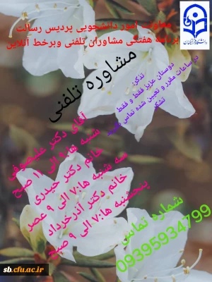 مشاوره تلفنی