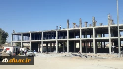 گزارش تصویری از پیشرفت ساختمان آموزشی جدید پردیس شهید مطهری 2