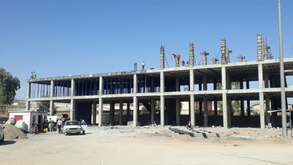 گزارش تصویری از پیشرفت ساختمان آموزشی جدید پردیس شهید مطهری 2
