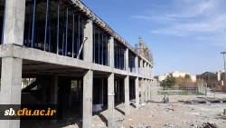 گزارش تصویری از پیشرفت ساختمان آموزشی جدید پردیس شهید مطهری 3