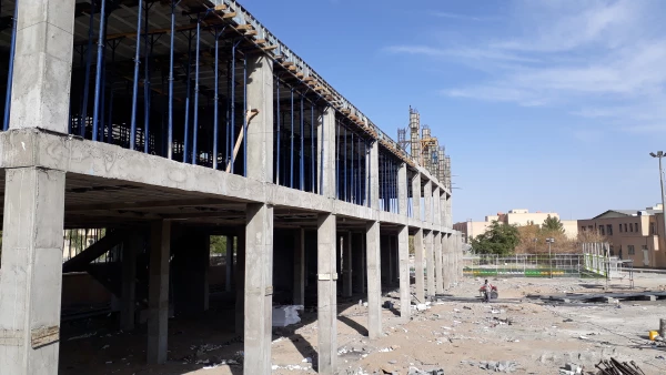 گزارش تصویری از پیشرفت ساختمان آموزشی جدید پردیس شهید مطهری 3