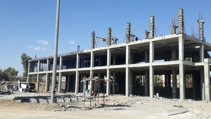 گزارش تصویری از پیشرفت ساختمان آموزشی جدید پردیس شهید مطهری 4