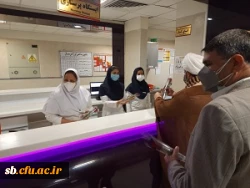 
تجلیل مسئولان دانشگاه فرهنگیان سیستان و بلوچستان از  پرستاران بیمارستان علی ابن ابیطالب شهرستان زاهدان
 6