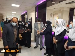 
تجلیل مسئولان دانشگاه فرهنگیان سیستان و بلوچستان از  پرستاران بیمارستان علی ابن ابیطالب شهرستان زاهدان
 7