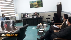 جلسه نتایج عملکرد ارزیابی شوندگان حوزه آموزش در رهنامه 40 ماده ای ریاست محترم دانشگاه 2