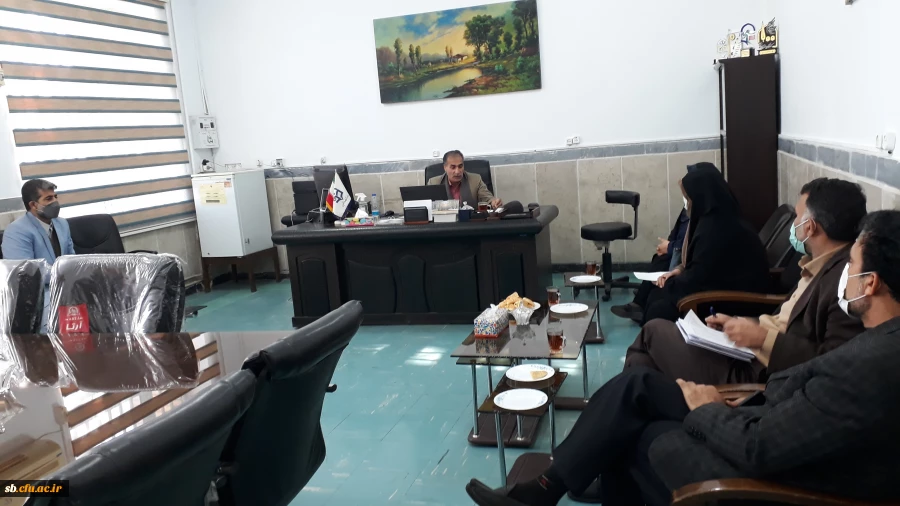 جلسه نتایج عملکرد ارزیابی شوندگان حوزه آموزش در رهنامه 40 ماده ای ریاست محترم دانشگاه 2