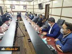 دیدار مدیر دانشگاه فرهنگیان استان با مدیرکل آموزش وپرورش استان 6