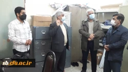 بازدید دکتر علیرضا کیخا  سرپرست امور پردیس های استان  از پردیس شهید مطهری  2