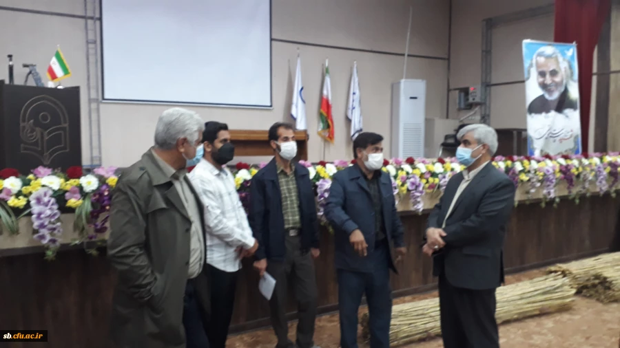 بازدید دکتر علیرضا کیخا  سرپرست امور پردیس های استان  از پردیس شهید مطهری  3