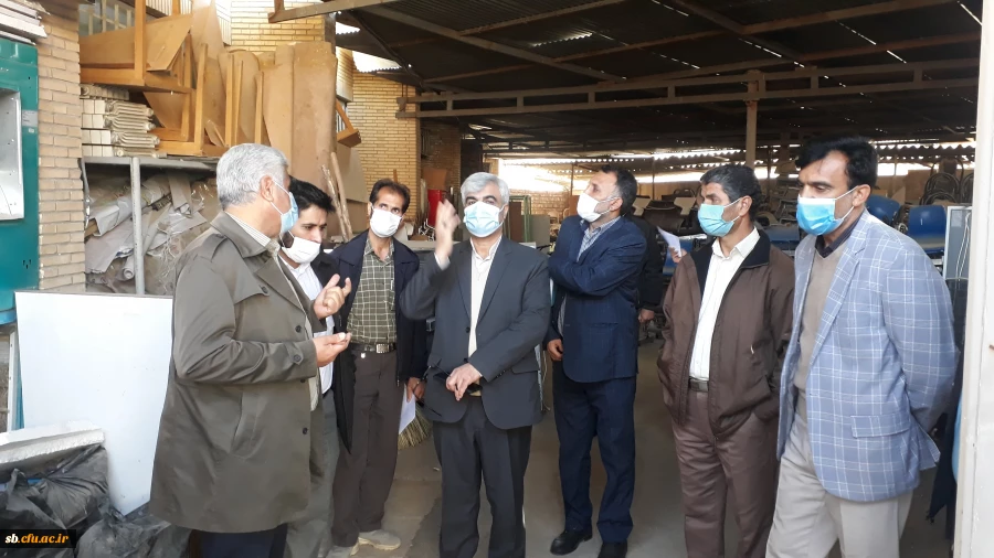 بازدید دکتر علیرضا کیخا  سرپرست امور پردیس های استان  از پردیس شهید مطهری  5