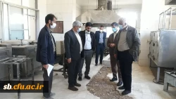 بازدید دکتر علیرضا کیخا  سرپرست امور پردیس های استان  از پردیس شهید مطهری  6