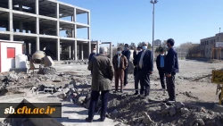 بازدید دکتر علیرضا کیخا  سرپرست امور پردیس های استان  از پردیس شهید مطهری  7