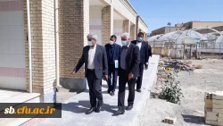 بازدید دکتر علیرضا کیخا  سرپرست امور پردیس های استان  از پردیس شهید مطهری  8