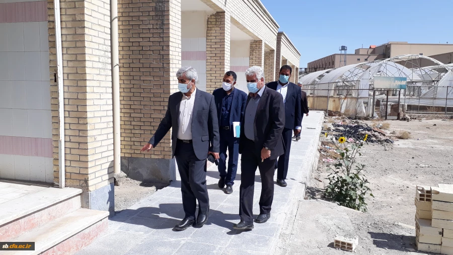 بازدید دکتر علیرضا کیخا  سرپرست امور پردیس های استان  از پردیس شهید مطهری  8