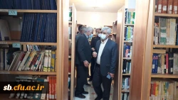 بازدید دکتر علیرضا کیخا  سرپرست امور پردیس های استان  از پردیس شهید مطهری  9