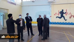 بازدید دکتر علیرضا کیخا  سرپرست امور پردیس های استان  از پردیس شهید مطهری  10