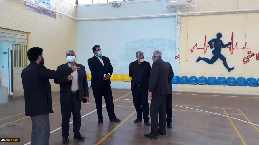 بازدید دکتر علیرضا کیخا  سرپرست امور پردیس های استان  از پردیس شهید مطهری  10