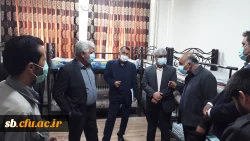 بازدید دکتر علیرضا کیخا  سرپرست امور پردیس های استان  از پردیس شهید مطهری  11