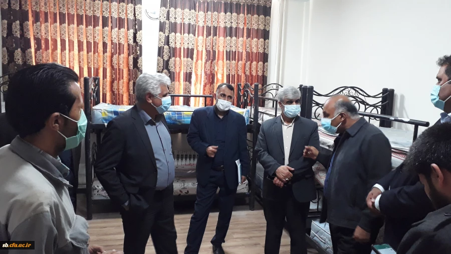 بازدید دکتر علیرضا کیخا  سرپرست امور پردیس های استان  از پردیس شهید مطهری  11