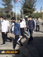 شروع کلاسهای حضوری دانشگاه فرهنگیان  استان سیستان وبلوچستان 5