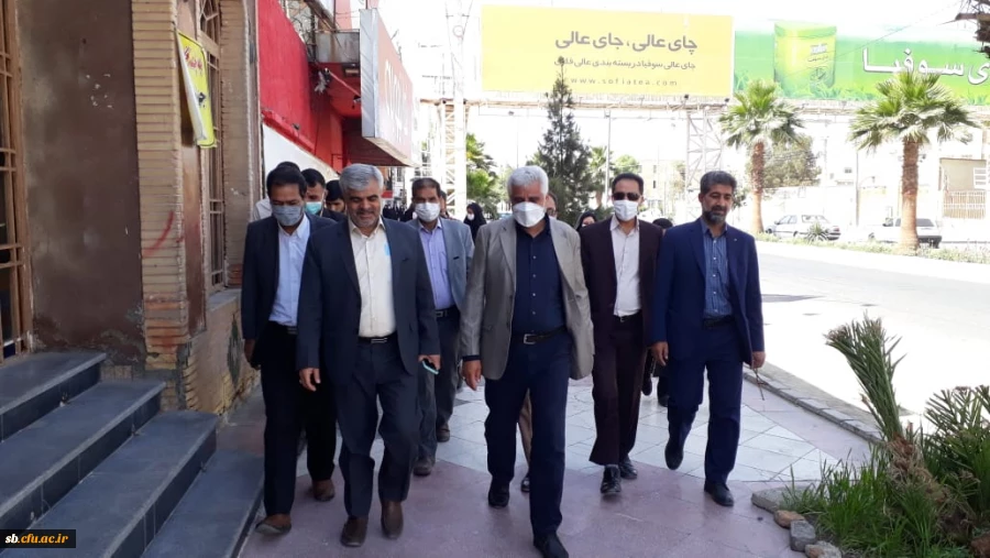 حضور اساتید،کارکنان ودانشجویان دانشگاه فرهنگیان سیستان وبلوچستان درراهپیمایی روز جهانی قدس 3