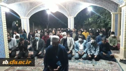 طرح ضیافت شهدا با حضور دانشجو معلمان دانشگاه فرهنگیان سیستان وبلوچستان درجوار مزار شهید خوشنام  4