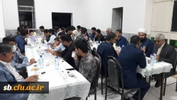 طرح ضیافت شهدا با حضور دانشجو معلمان دانشگاه فرهنگیان سیستان وبلوچستان درجوار مزار شهید خوشنام  5