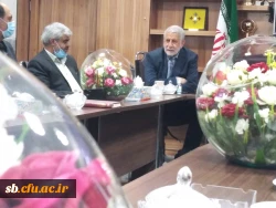 دیدارنماینده مردم زابل و عضو کمیسیون آموزش و تحقیقات مجلس شورای اسلامی با اعضای شورای آموزشی وفرهنگی 2