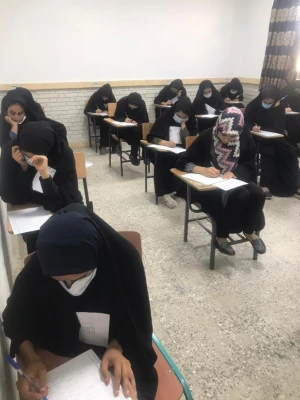 امتحانات پایان ترم پردیس رسالت به صورت حضوری در حال برگزاری می باشد 2