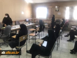 امتحانات پایان ترم پردیس رسالت به صورت حضوری در حال برگزاری می باشد 3