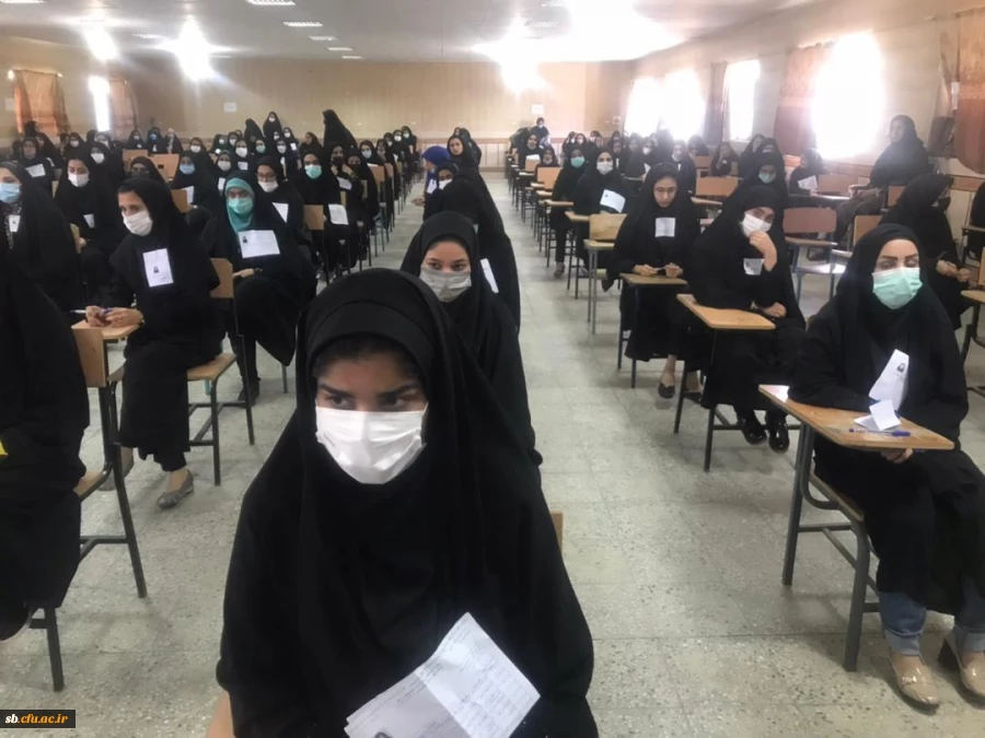 امتحانات پایان ترم پردیس رسالت به صورت حضوری در حال برگزاری می باشد 4