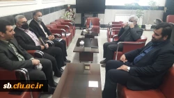 دیدار سفیران مهر دانشگاه فرهنگیان بامدیر کل نوسازی استان سیستان وبلوچستان 2
