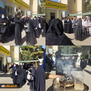 بدرقه دانشجویان دختر دانشگاه فرهنگیان اعزامی به  پیاده روی اربعین در تاریخ ۱۴۰۱٫۶٫۱۶ با حضور مدیریت محترم دانشگاه جناب دکتر کیخا و مسئول محترم نهاد رهبری و دیگر مسئولین دانشگاه