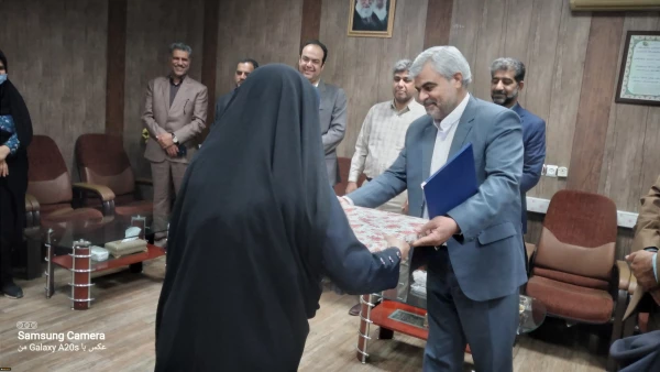 مراسم تکریم ومعارفه 2