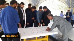 تجمع اساتید ،کارکنان ودانشجویان دانشگاه فرهنگیان  استان سیستان وبلو چستان در محکومیت از حمله تروریستی به حرم مطهر شاه چراغ  4