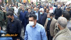 حضور اساتید ، کارکنان و دانشجو معلمان دانشگاه فرهنگیان در راهپیمایی روز قدس  5