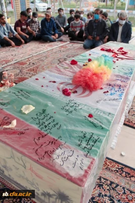 به میزبانی  پردیس شهید مطهری دانشگاه فرهنگیان برگزار شد

مراسم ضیافت شهدا و استقبال از شهید گمنام 